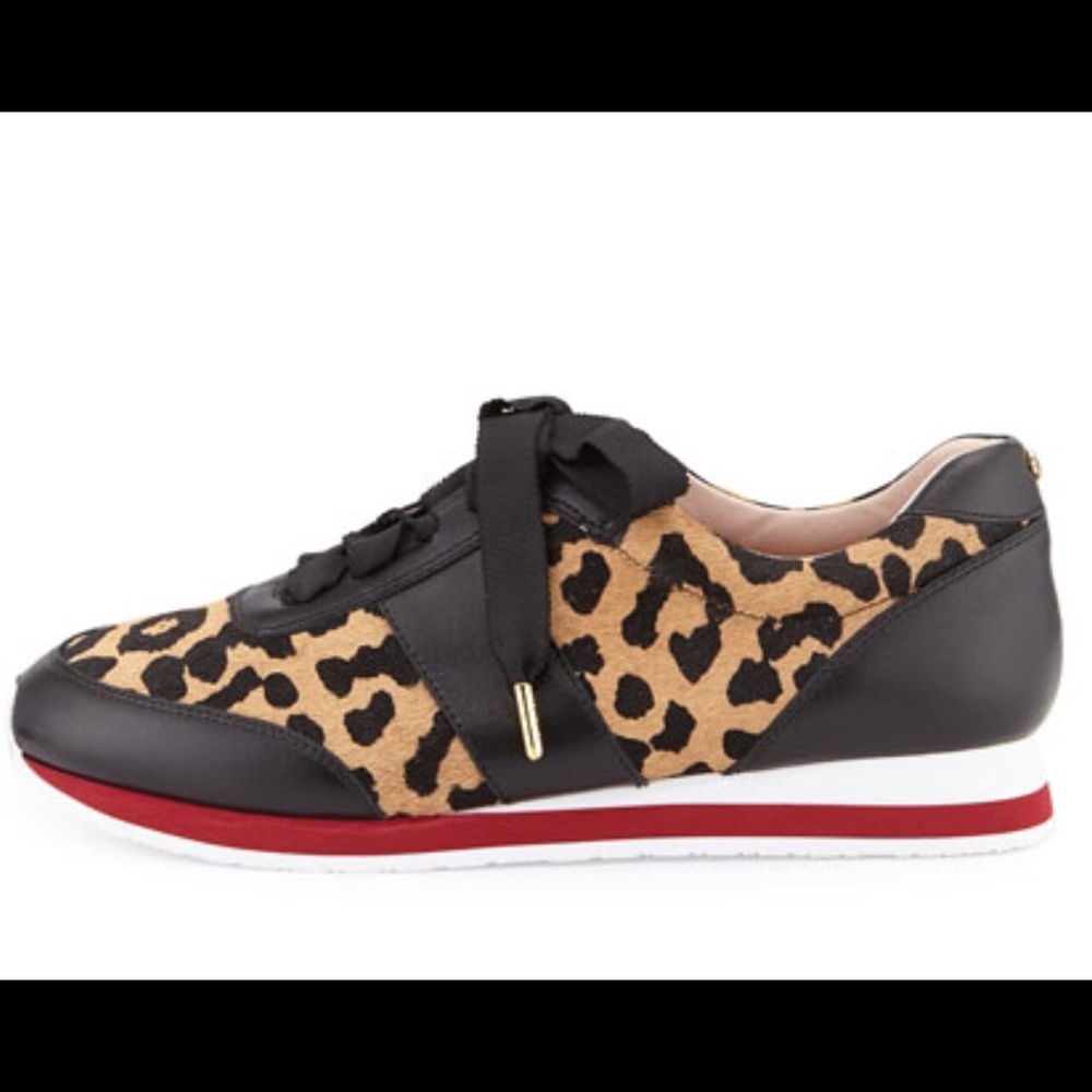 Gorgeous Kate Spade Fashionista Leopard Sneakers!